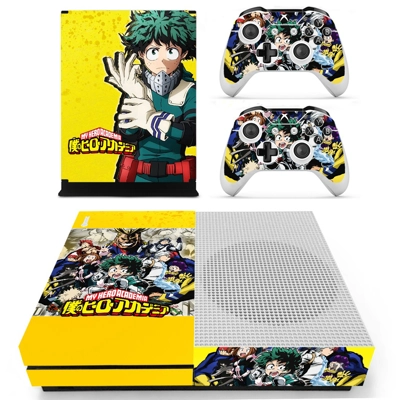 My Hero Academia decal skin for Xbox one S Console and 2 C.. My Hero Academia decal skin for Xbox one S Console and 2 C..