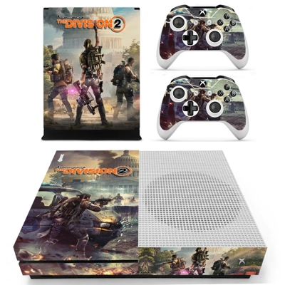 The Division 2 decal skin for Xbox one S Console and 2 Con.. The Division 2 decal skin for Xbox one S Console and 2 Con..