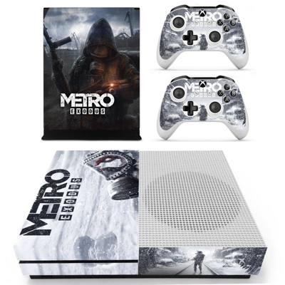 Metro Exodus decal skin for Xbox one S Console and 2 Contr.. Metro Exodus decal skin for Xbox one S Console and 2 Contr..