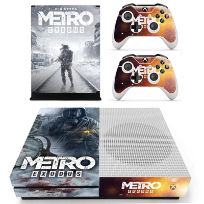 Metro Exodus decal skin for Xbox one S Console and 2 Contr.. Metro Exodus decal skin for Xbox one S Console and 2 Contr..
