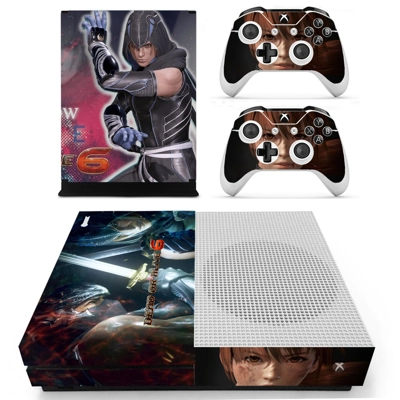 Dead or Alive 6 decal skin for Xbox one S Console and 2 Controllers