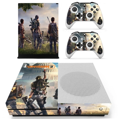 The Division 2 decal skin for Xbox one S Console and 2 Con.. The Division 2 decal skin for Xbox one S Console and 2 Con..