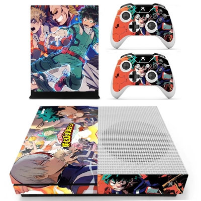 My Hero Academia decal skin for Xbox one S Console and 2 Controllers