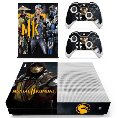 Mortal Kombat 11 decal skin for Xbox one S Console and 2 C.. Mortal Kombat 11 decal skin for Xbox one S Console and 2 C..