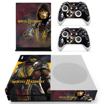 Mortal Kombat 11 decal skin for Xbox one S Console and 2 C.. Mortal Kombat 11 decal skin for Xbox one S Console and 2 C..