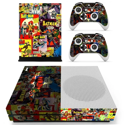 Batman Sticker decal skin for Xbox one S Console and 2 Con.. Batman Sticker decal skin for Xbox one S Console and 2 Con..