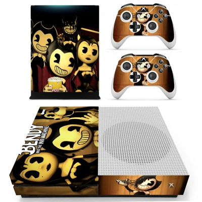 Bendy and the Ink Machine decal skin for Xbox one S Consol.. Bendy and the Ink Machine decal skin for Xbox one S Consol..