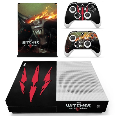 The Witcher wild Hunt 3 decal skin for Xbox one S Console .. The Witcher wild Hunt 3 decal skin for Xbox one S Console ..