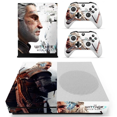 The Witcher wild Hunt 3 decal skin for Xbox one S Console .. The Witcher wild Hunt 3 decal skin for Xbox one S Console ..