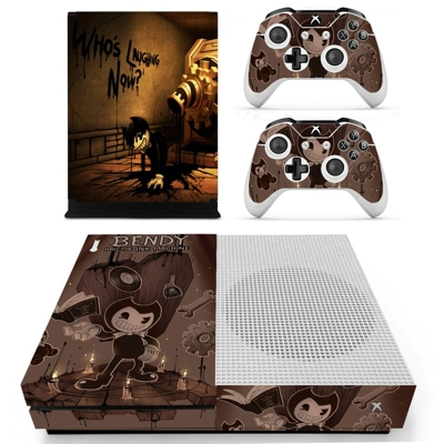 Bendy and the Ink Machine decal skin for Xbox one S Consol.. Bendy and the Ink Machine decal skin for Xbox one S Consol..