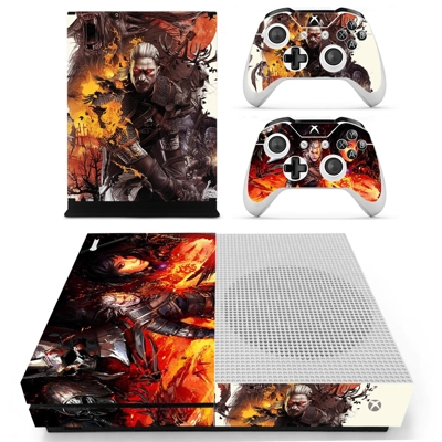 The Witcher wild Hunt 3 decal skin for Xbox one S Console .. The Witcher wild Hunt 3 decal skin for Xbox one S Console ..
