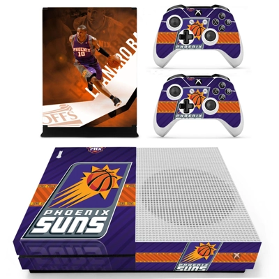 Phoenix Suns decal skin for Xbox one S Console and 2 Controllers