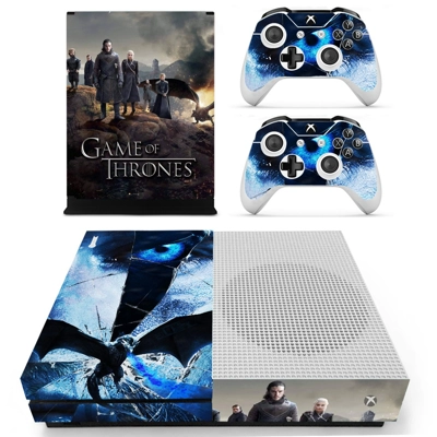 Game of Thrones decal skin for Xbox one S Console and 2 Controllers