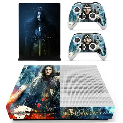 Game of Thrones decal skin for Xbox one S Console and 2 Co.. Game of Thrones decal skin for Xbox one S Console and 2 Co..