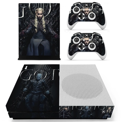Game of Thrones decal skin for Xbox one S Console and 2 Co.. Game of Thrones decal skin for Xbox one S Console and 2 Co..
