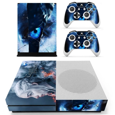 Game of Thrones decal skin for Xbox one S Console and 2 Co.. Game of Thrones decal skin for Xbox one S Console and 2 Co..