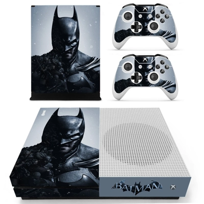 Batman Arkham Origins decal skin for Xbox one S Console and 2 Controllers