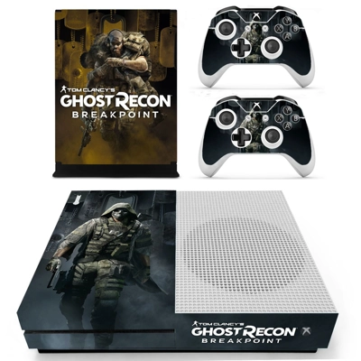 Ghost Recon breakpoint decal skin for Xbox one S Console a.. Ghost Recon breakpoint decal skin for Xbox one S Console a..
