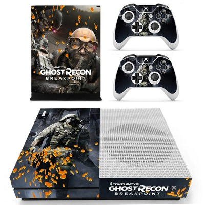 Ghost Recon breakpoint decal skin for Xbox one S Console a.. Ghost Recon breakpoint decal skin for Xbox one S Console a..