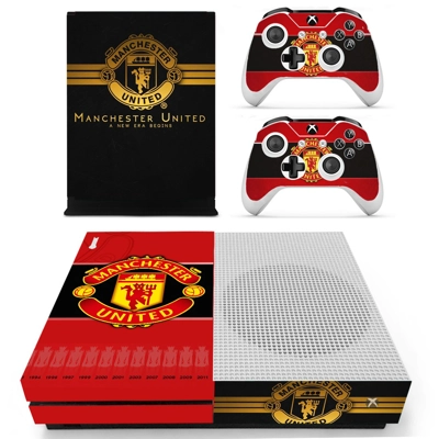 Manchester United decal skin for Xbox one S Console and 2 .. Manchester United decal skin for Xbox one S Console and 2 ..