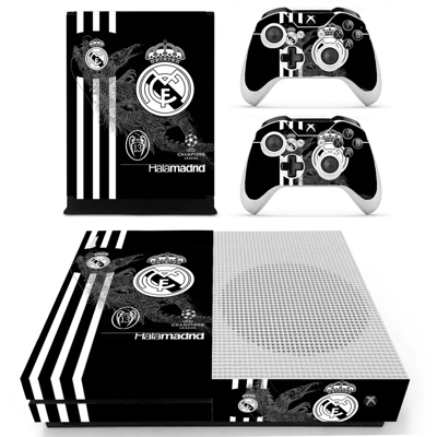 Real Madrid FC decal skin for Xbox one S Console and 2 Controllers