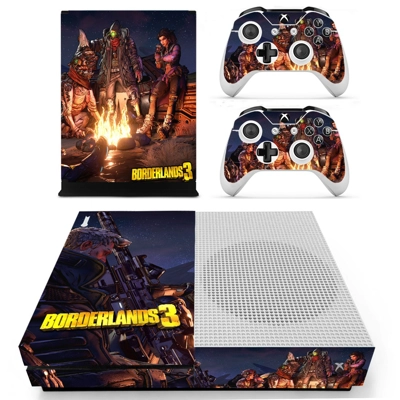 Borderlands 3 decal skin for Xbox one S Console and 2 Controllers