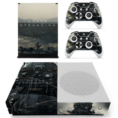Death Stranding decal skin for Xbox one S Console and 2 Co.. Death Stranding decal skin for Xbox one S Console and 2 Co..