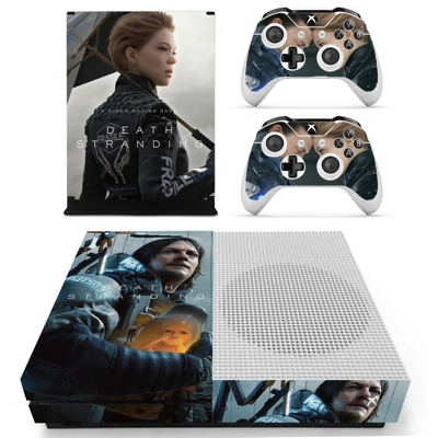 Death Stranding decal skin for Xbox one S Console and 2 Co.. Death Stranding decal skin for Xbox one S Console and 2 Co..
