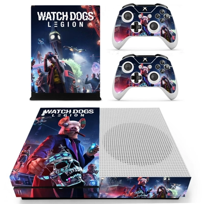 Watch Dogs legion decal skin for Xbox one S Console and 2 .. Watch Dogs legion decal skin for Xbox one S Console and 2 ..