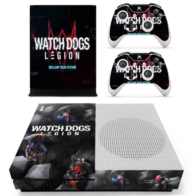 Watch Dogs legion decal skin for Xbox one S Console and 2 .. Watch Dogs legion decal skin for Xbox one S Console and 2 ..