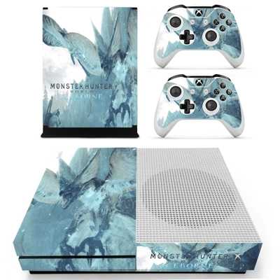 Monster Hunter World iceborne decal skin for Xbox one S Co.. Monster Hunter World iceborne decal skin for Xbox one S Co..