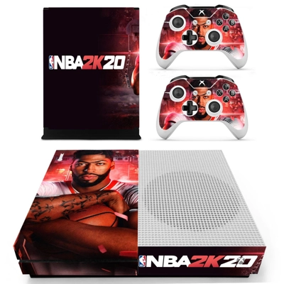 NBA 2K20 decal skin for Xbox one S Console and 2 Controllers