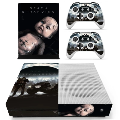 Death Stranding decal skin for Xbox one S Console and 2 Co.. Death Stranding decal skin for Xbox one S Console and 2 Co..