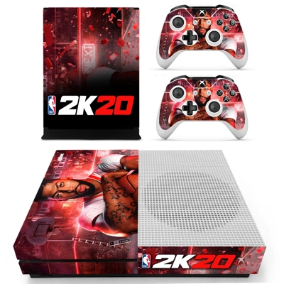 NBA 2K20 decal skin for Xbox one S Console and 2 Controllers NBA 2K20 decal skin for Xbox one S Console and 2 Controllers