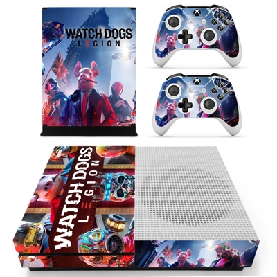 Watch Dogs legion decal skin for Xbox one S Console and 2 .. Watch Dogs legion decal skin for Xbox one S Console and 2 ..