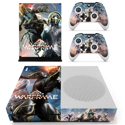 WarFrame decal skin for Xbox one S Console and 2 Controllers WarFrame decal skin for Xbox one S Console and 2 Controllers