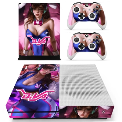Overwatch decal skin for Xbox one S Console and 2 Controll.. Overwatch decal skin for Xbox one S Console and 2 Controll..