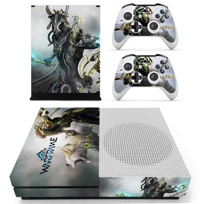 WarFrame decal skin for Xbox one S Console and 2 Controllers WarFrame decal skin for Xbox one S Console and 2 Controllers