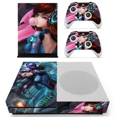 Overwatch decal skin for Xbox one S Console and 2 Controll.. Overwatch decal skin for Xbox one S Console and 2 Controll..