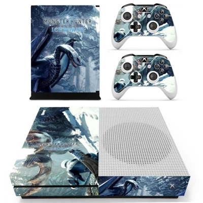 Monster Hunter World iceborne decal skin for Xbox one S Co.. Monster Hunter World iceborne decal skin for Xbox one S Co..