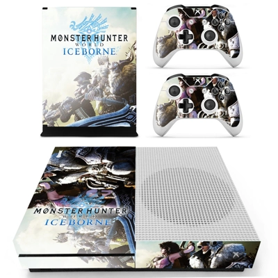 Monster Hunter World iceborne decal skin for Xbox one S Co.. Monster Hunter World iceborne decal skin for Xbox one S Co..