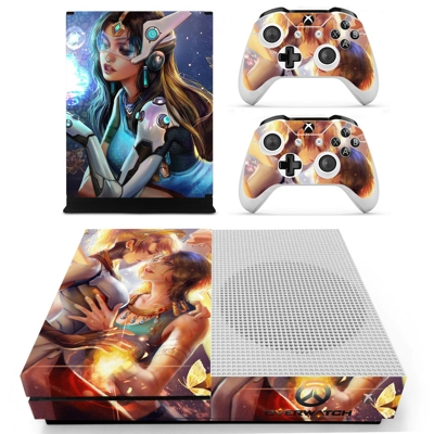 Overwatch decal skin for Xbox one S Console and 2 Controll.. Overwatch decal skin for Xbox one S Console and 2 Controll..