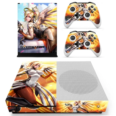 Overwatch decal skin for Xbox one S Console and 2 Controll.. Overwatch decal skin for Xbox one S Console and 2 Controll..