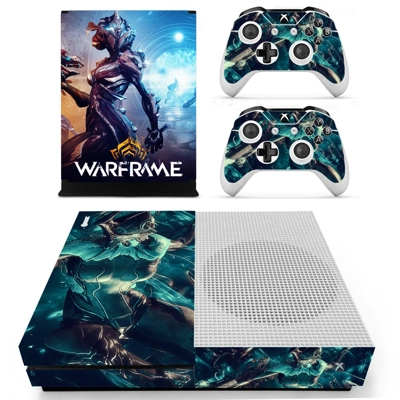 WarFrame decal skin for Xbox one S Console and 2 Controllers WarFrame decal skin for Xbox one S Console and 2 Controllers