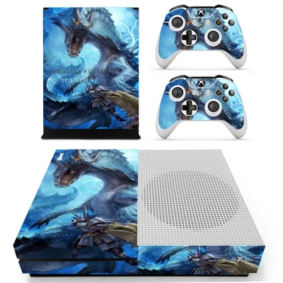 Monster Hunter World iceborne decal skin for Xbox one S Co.. Monster Hunter World iceborne decal skin for Xbox one S Co..