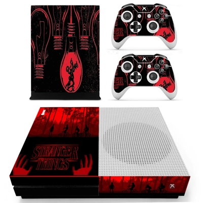 Stranger Things decal skin for Xbox one S Console and 2 Co.. Stranger Things decal skin for Xbox one S Console and 2 Co..