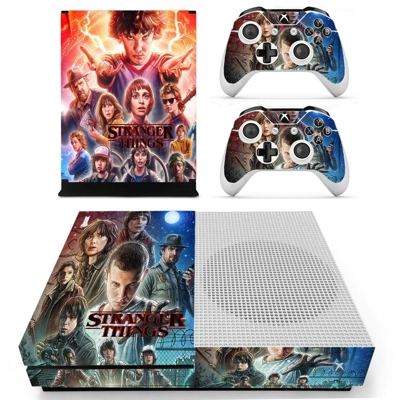 Stranger Things decal skin for Xbox one S Console and 2 Co.. Stranger Things decal skin for Xbox one S Console and 2 Co..