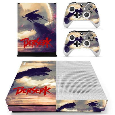 Berserk decal skin for Xbox one S Console and 2 Controllers Berserk decal skin for Xbox one S Console and 2 Controllers