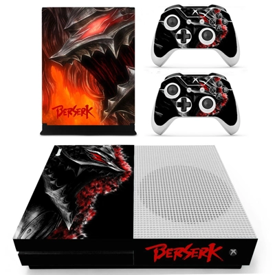 Berserk decal skin for Xbox one S Console and 2 Controllers Berserk decal skin for Xbox one S Console and 2 Controllers