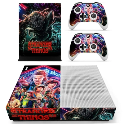 Stranger Things decal skin for Xbox one S Console and 2 Co.. Stranger Things decal skin for Xbox one S Console and 2 Co..